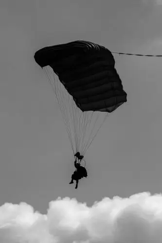 Parachutiste 1er RCP à Pamiers.