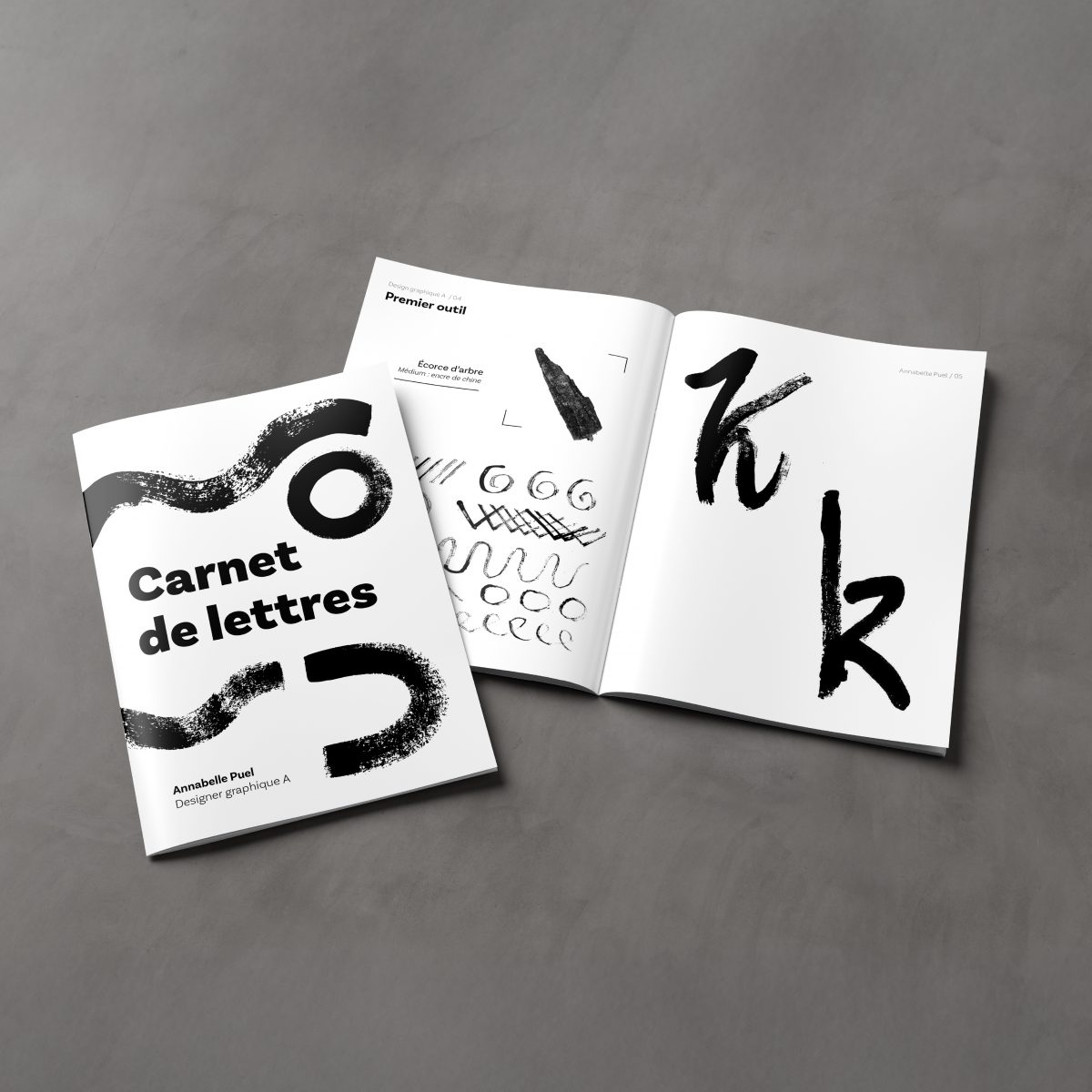 Havok Design – Carnet de lettres