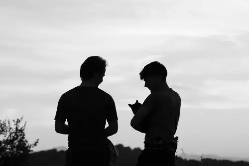 Silhouettes en contrejour photographies