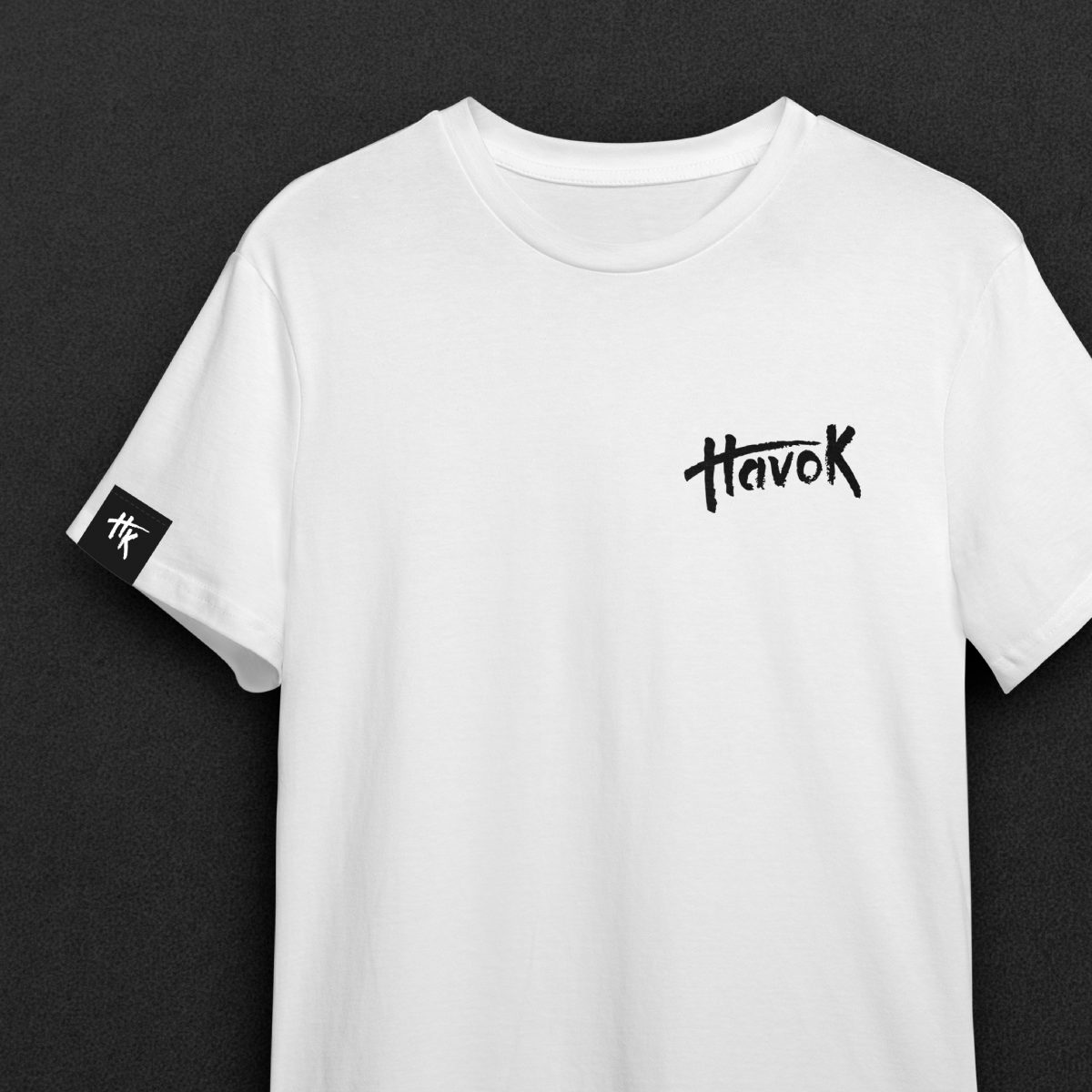T-shirt blanc Havok Design